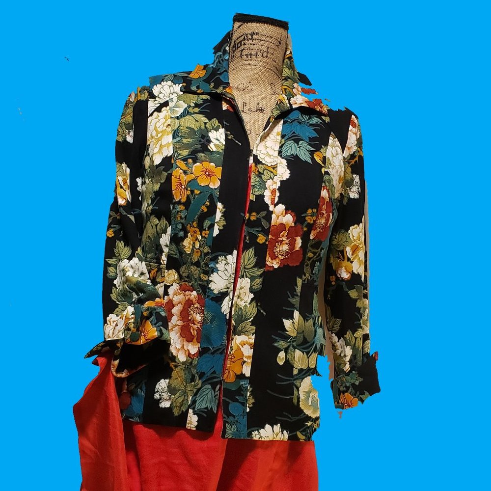 New Floral Jacket by Chico’s Small